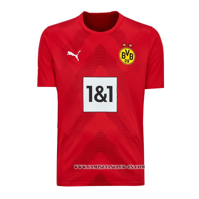 Camiseta Borussia Dortmund Portero 22-23 Rojo